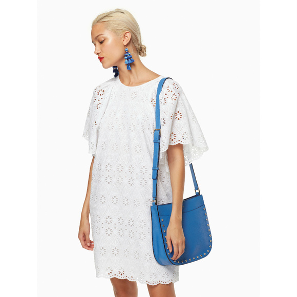 Kate Spade Crossbody Purse Blue Austin Hemsley NWT - Picture 3 of 8